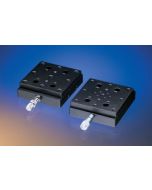 Manual Single Axis Stage, 6.5 mm Travel, Micrometer Actuator (Metric Top Plate Included) [62.5 mm]